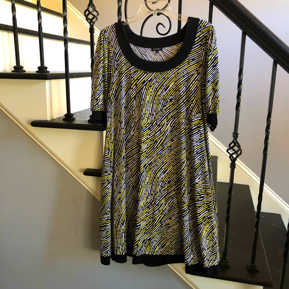 Nine West Swing dress 38”L 18” armpit to armpit